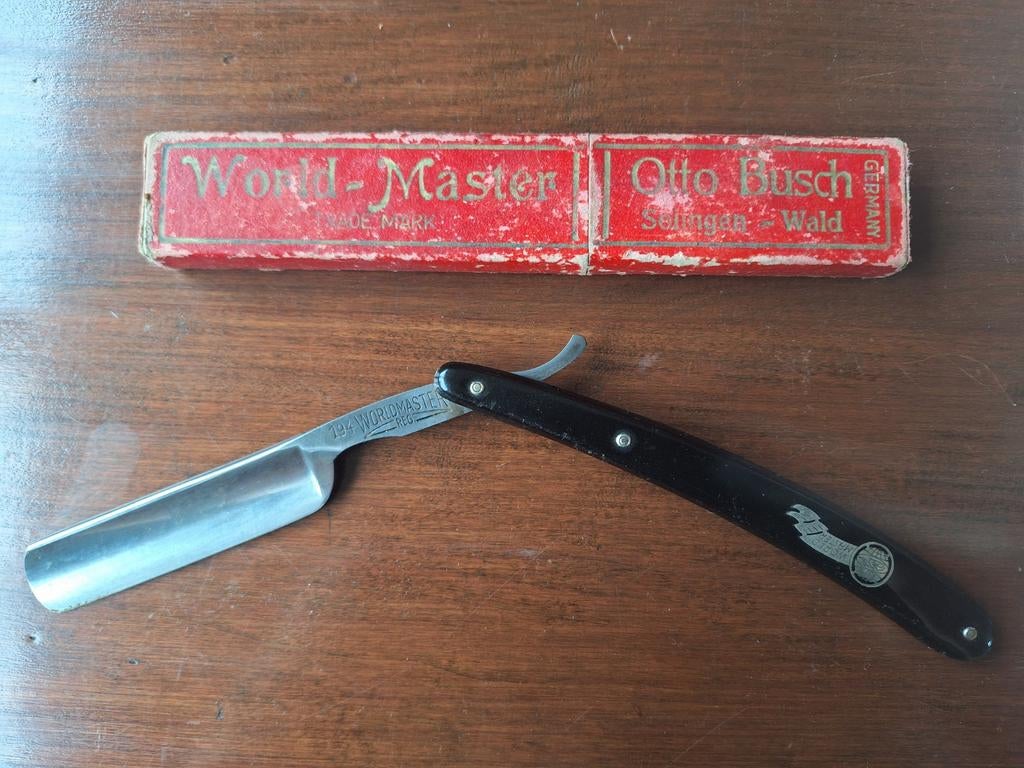 Scheermes World Master 194 Otto Busch, Antiek en Kunst, Antiek | Gereedschap en Instrumenten, Ophalen of Verzenden