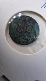 1754 Halve duit Utrecht, Ophalen of Verzenden, Vóór koninkrijk, Overige waardes, Losse munt