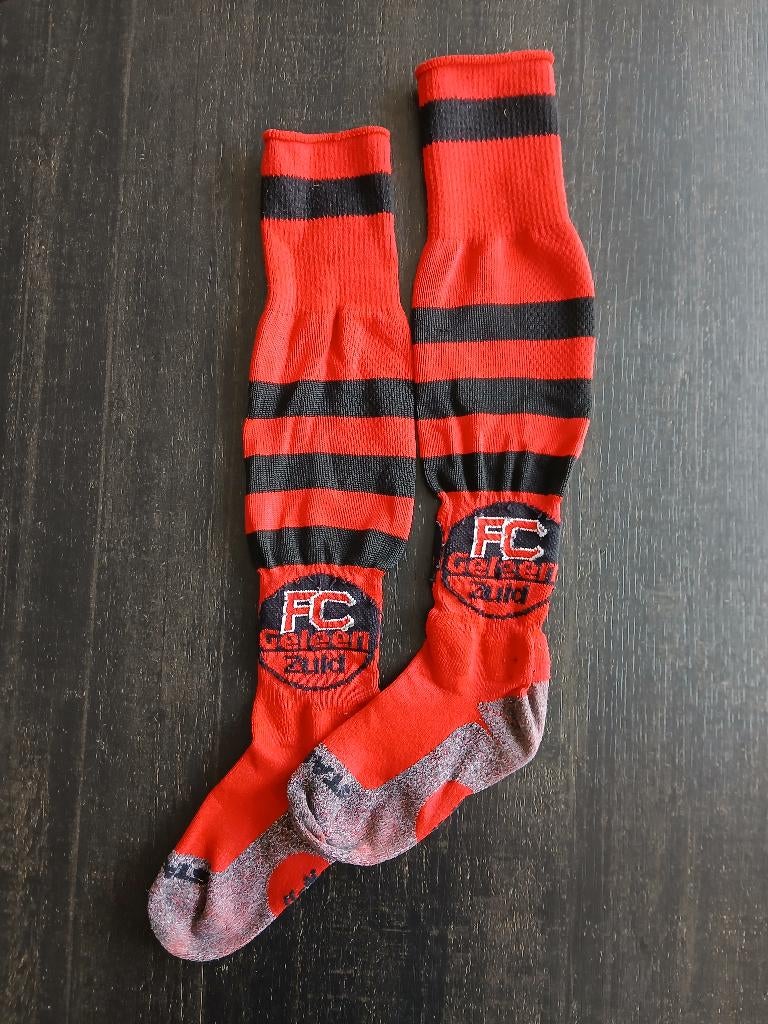 Voetbalsokken van FC Geleen Zuid, maat 30-35, Maat XS of kleiner, Ophalen, Gebruikt, Overige typen
