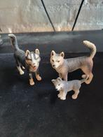 Schleich honden, Ophalen of Verzenden, Zo goed als nieuw, Hond of Kat, Beeldje of Figuurtje