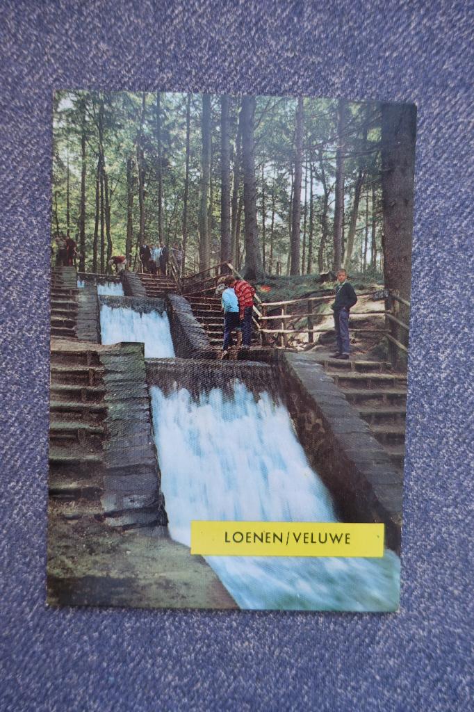 Loenen op de Veluwe. Waterval, Ophalen of Verzenden, 1980 tot heden, Ongelopen, Gelderland