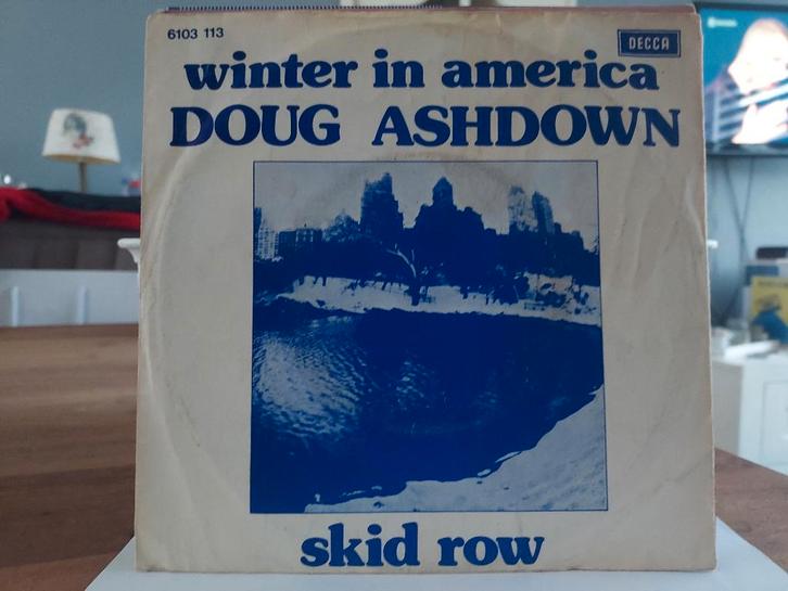 7" Single Doug Ashdown - Winter In America / Skid Row, Cd's en Dvd's, Vinyl Singles, Gebruikt, Single, Pop, 7 inch, Ophalen of Verzenden