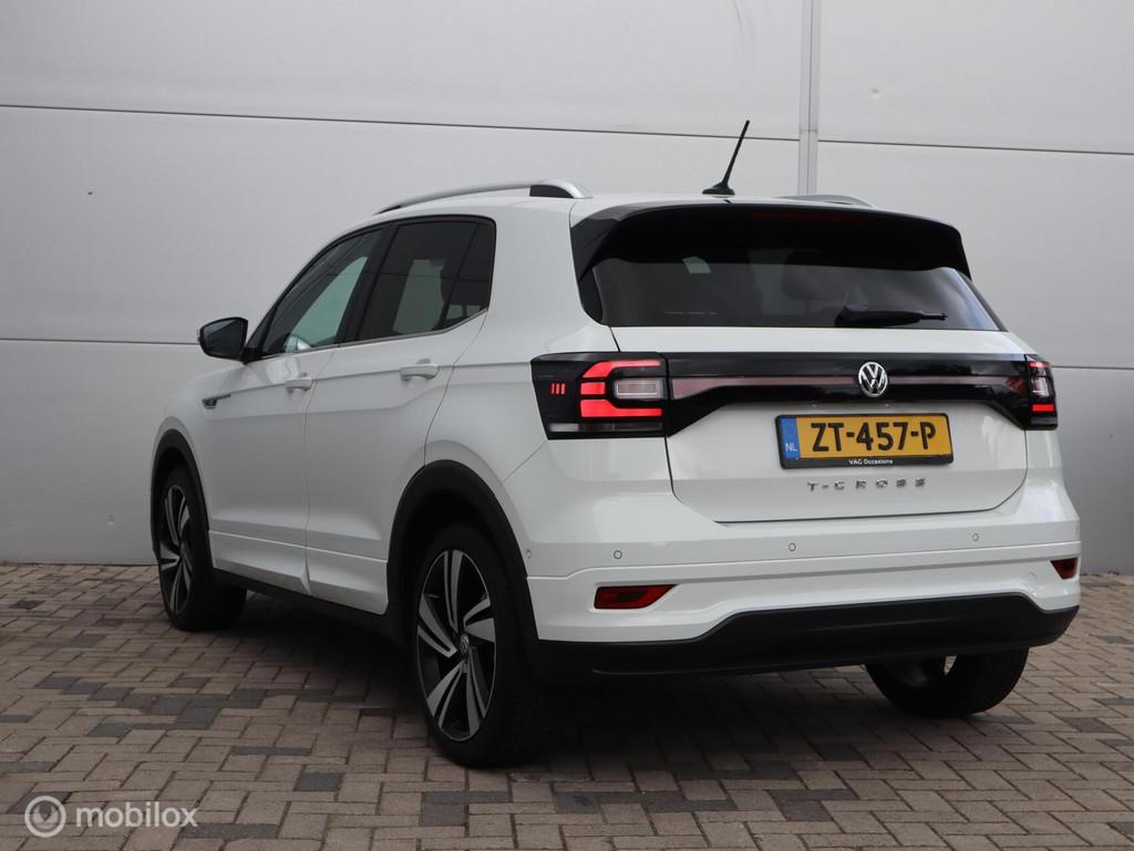 Volkswagen T-Cross 1.0 TSI R-Line LED CarPlay ACC PDC Clima, Voorwielaandrijving, T-Cross, Gebruikt, Adaptive Cruise Control
