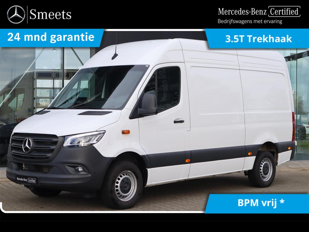 Mercedes-Benz Sprinter 317 CDI L2H2 FACELIFT LED 3.5T TREKHA, Automaat, Euro 6, 4 cilinders, Wit