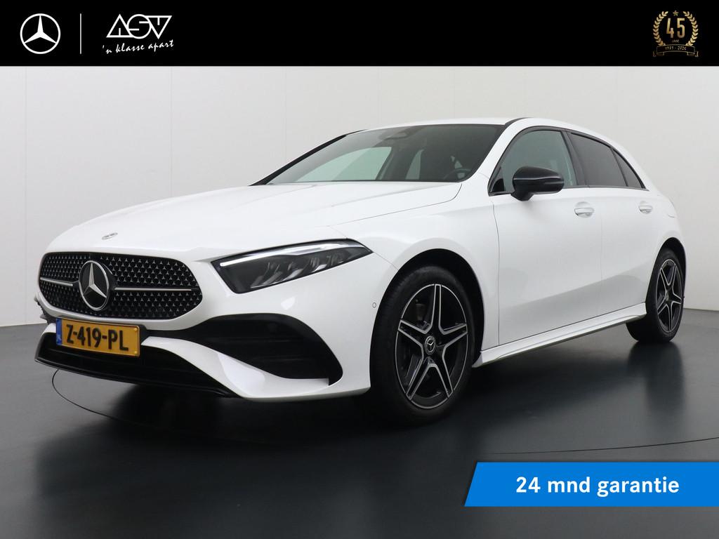 Mercedes-Benz A-klasse 250 e AMG Line | Trekhaak Wegklapbaar, Gebruikt, 16 kWh, Wit, Bedrijf