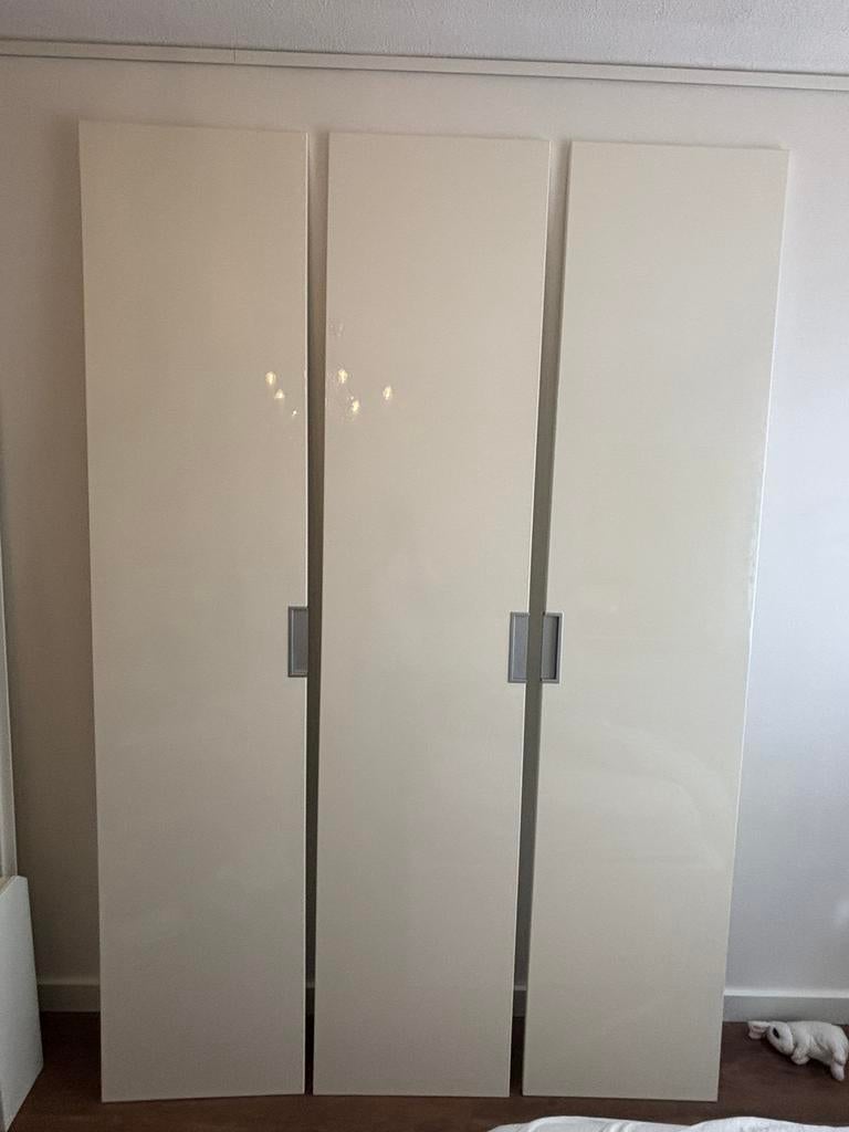 Ikea Pax deuren 3x, Ophalen, 200 cm of meer, 50 tot 100 cm, Zo goed als nieuw