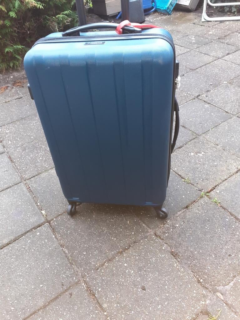 Princess hardcase koffer/trolley, Hard kunststof, 45 tot 55 cm, Zo goed als nieuw, Wieltjes