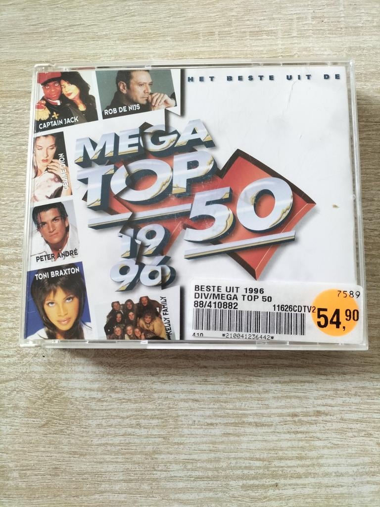 Mega Top 50 1996 2 cd box, Cd's en Dvd's, Cd's | Verzamelalbums, Ophalen of Verzenden, Pop