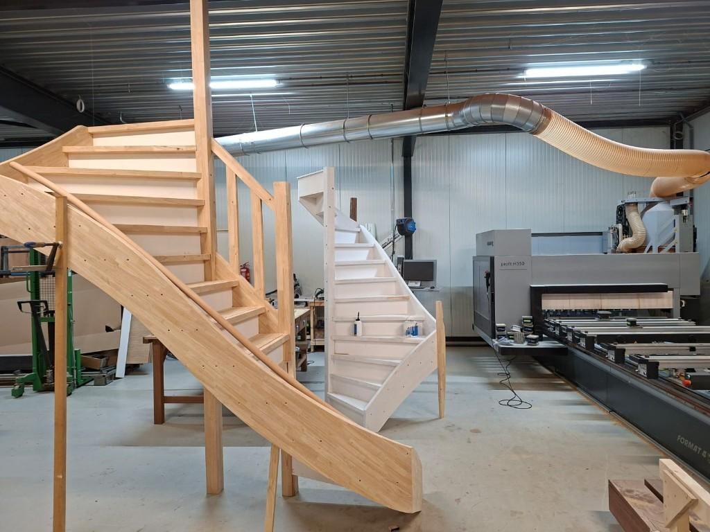 Maatwerk trap, Doe-het-zelf en Verbouw, Ladders en Trappen, Trap, Nieuw, Ophalen of Verzenden, Nvt