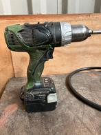 Hitachi DS 14DBL Accuboormachine 14.4V, Doe-het-zelf en Verbouw, Ophalen, Gebruikt, Minder dan 400 watt, Boor- en Schroefmachine