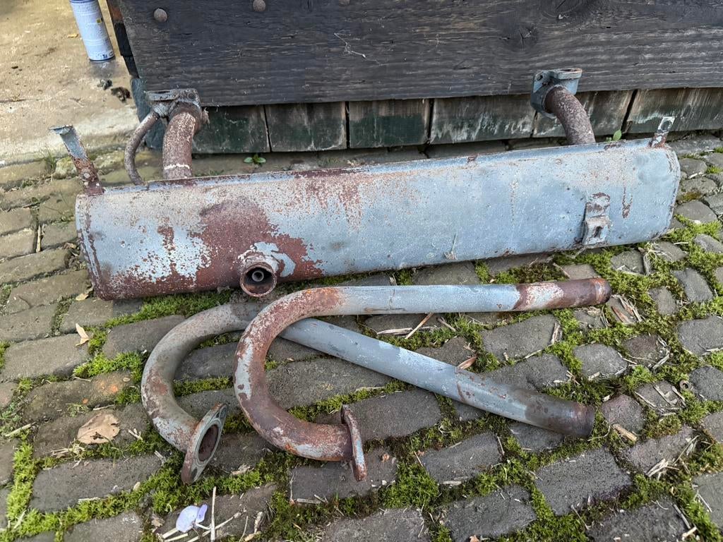 T1 spijlbus uitlaat setje - 1200, Ophalen, Nieuw