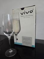 VIVO Villeroy & Boch Champagne Glazen - 4 stuks, Glas of Glazen, Nieuw, Ophalen of Verzenden, Glas