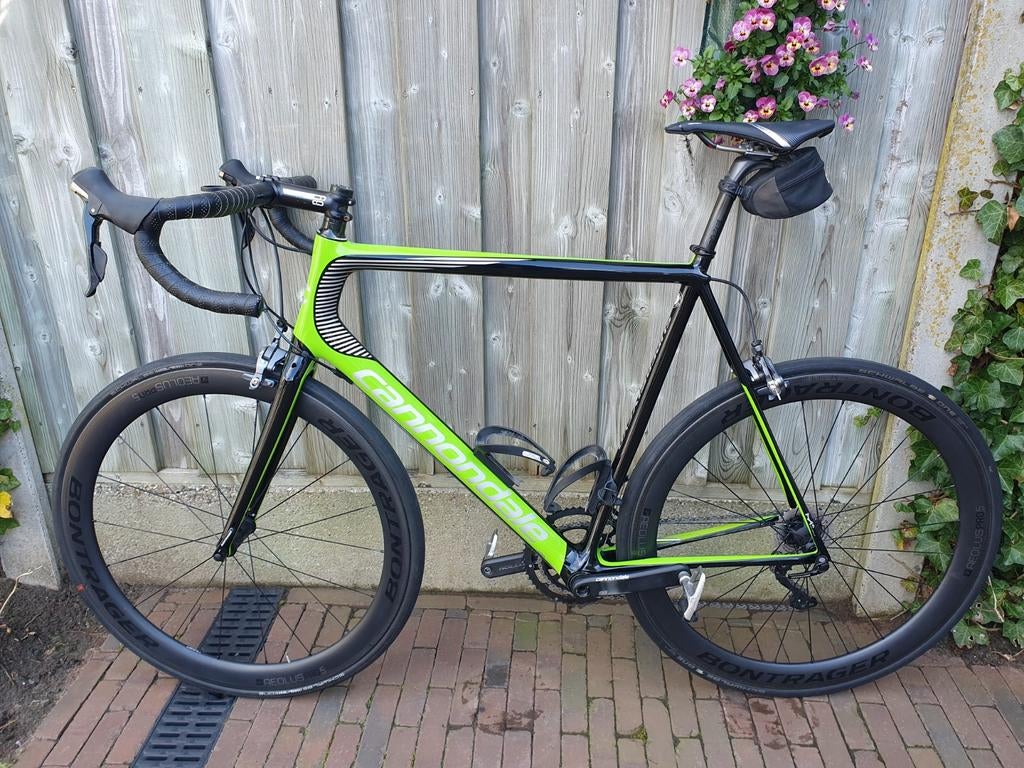 Cannondale SuperSix Evo Hi-Mod racefiets - Maat 60, 28 inch, Carbon, Heren, Zo goed als nieuw