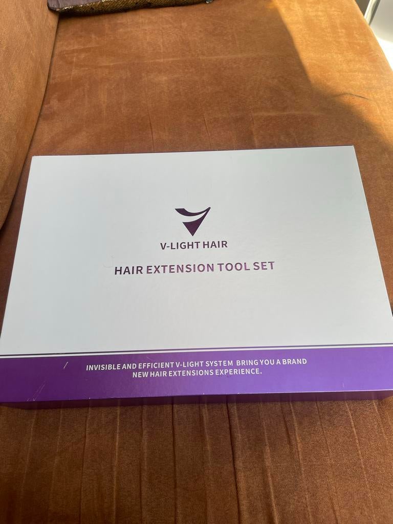 V-light Hair Extension Tool Set - Onzichtbare Haarverlenging, Ophalen of Verzenden, Nieuw, Pruik of Haarverlenging