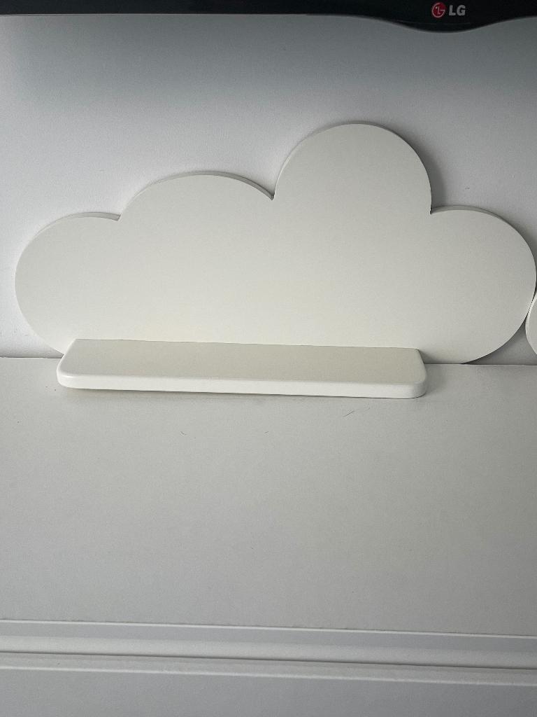 Wand plankjes, Huis en Inrichting, Ophalen, Zo goed als nieuw, Wit, Hout