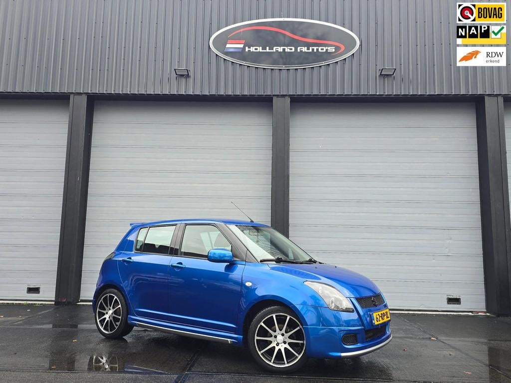 Suzuki Swift 1.3 Sport, nieuwe koppeling, bak revisie, goed, Auto's, Suzuki, Voorwielaandrijving, Stof, Zwart, 965 kg