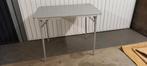 Lichtgewicht aluminium campingtafel 90x60 cm met hoes, Caravans en Kamperen, Kampeermeubelen, Ophalen of Verzenden, Zo goed als nieuw