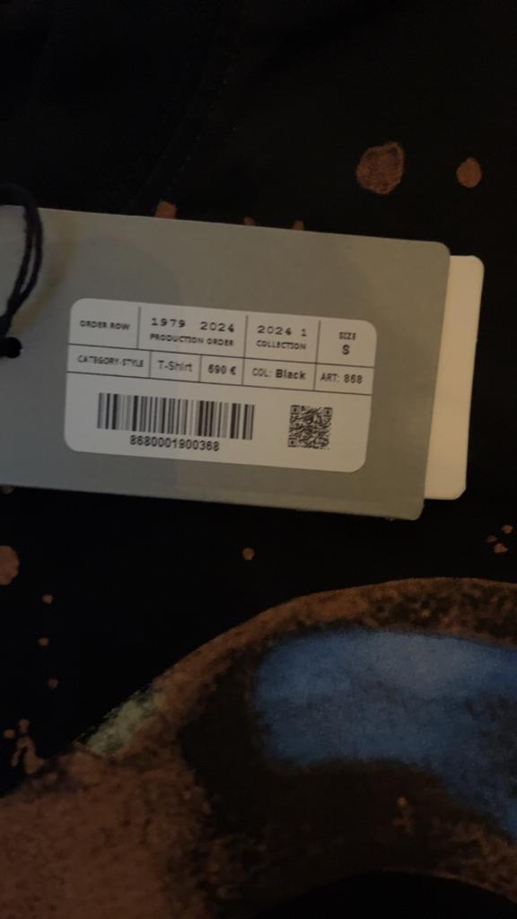 Balenciaga T-shirt maat S, Kleding | Heren, T-shirts, Ophalen of Verzenden, Nieuw, Maat 46 (S) of kleiner, Zwart