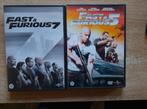 Fast en Furious 5 en Fast en Furious 7, Vanaf 12 jaar, Ophalen of Verzenden, Zo goed als nieuw, Actie