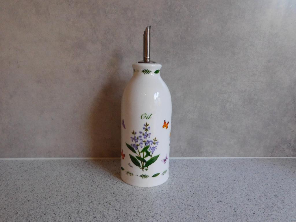 Fles Olive Oil Butterfly Meadows Sweet Lake Collection, Overige typen, Ophalen of Verzenden, Zo goed als nieuw, Overige stijlen