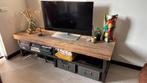 Tv meubel staat en steigerhout, Ophalen, Zo goed als nieuw, 50 tot 75 cm, Minder dan 100 cm