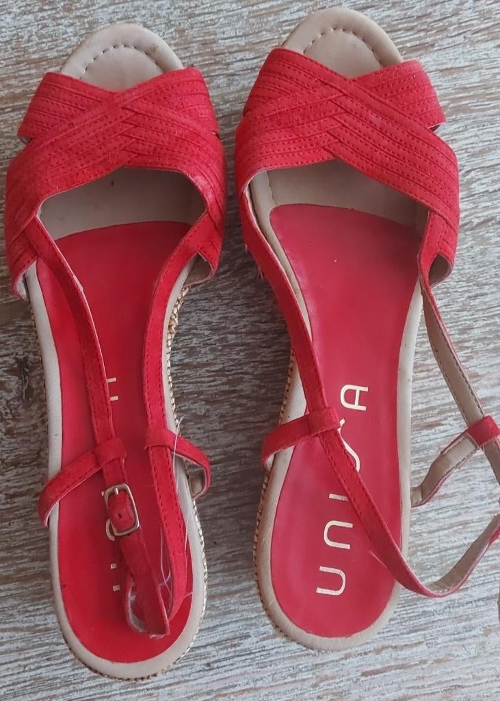 Espadrilles van Unisa, maat 41, Kleding | Dames, Schoenen, Ophalen of Verzenden, Zo goed als nieuw, Espadrilles of Moccasins, Unisa