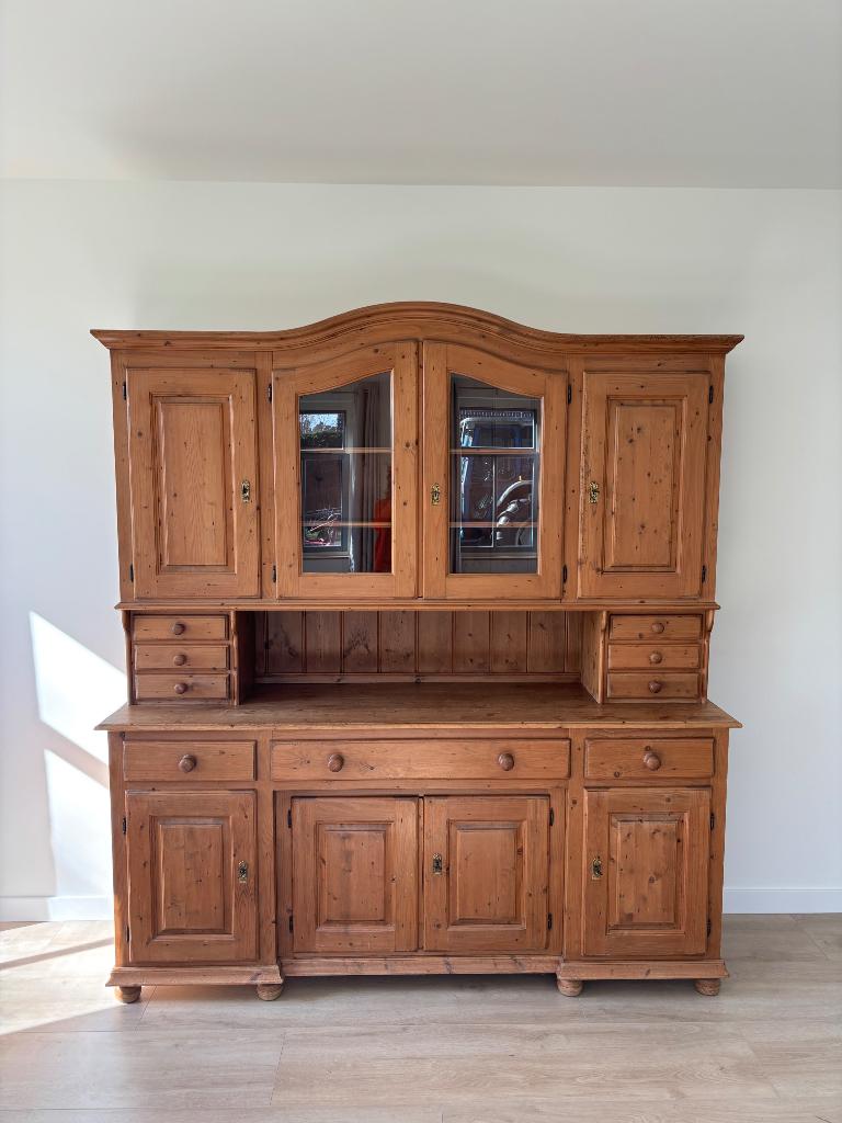 Landelijke grenen kast, Antiek en Kunst, Antiek | Meubels | Kasten, Ophalen