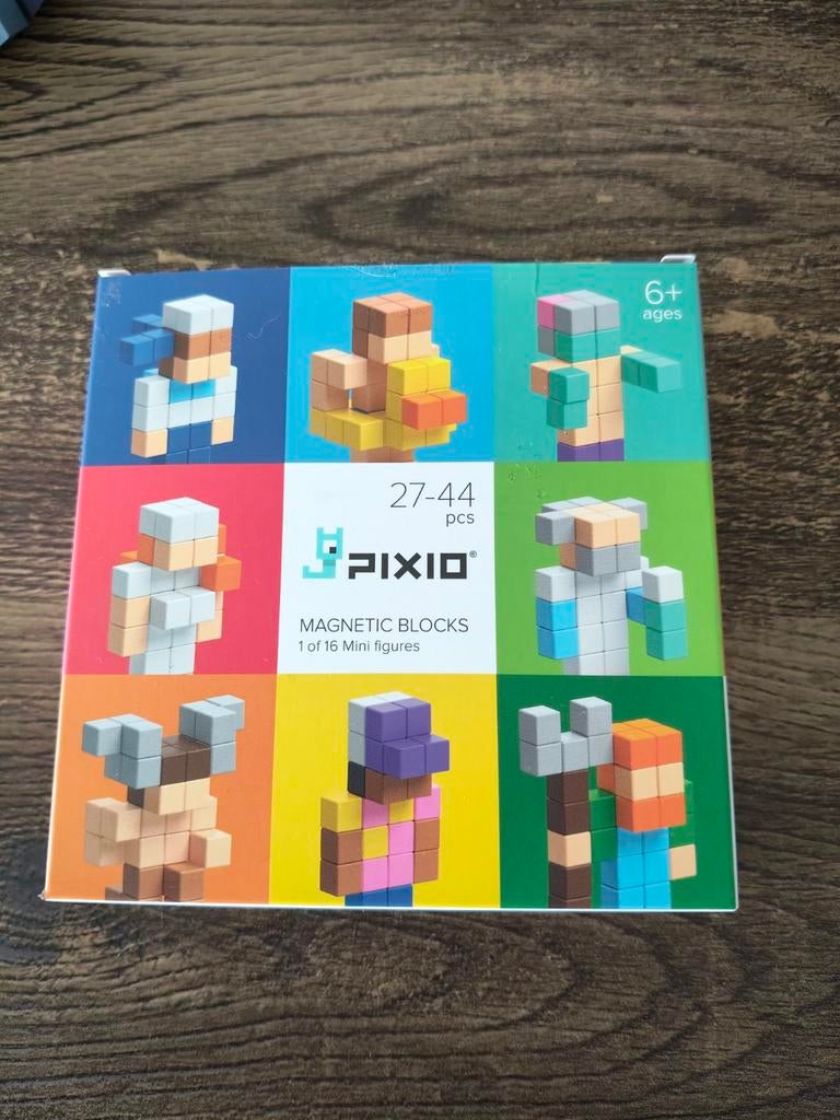 Pixio magnetic blocks, Kinderen en Baby's, Speelgoed | Educatief en Creatief, Ophalen of Verzenden, Zo goed als nieuw, Bouwen