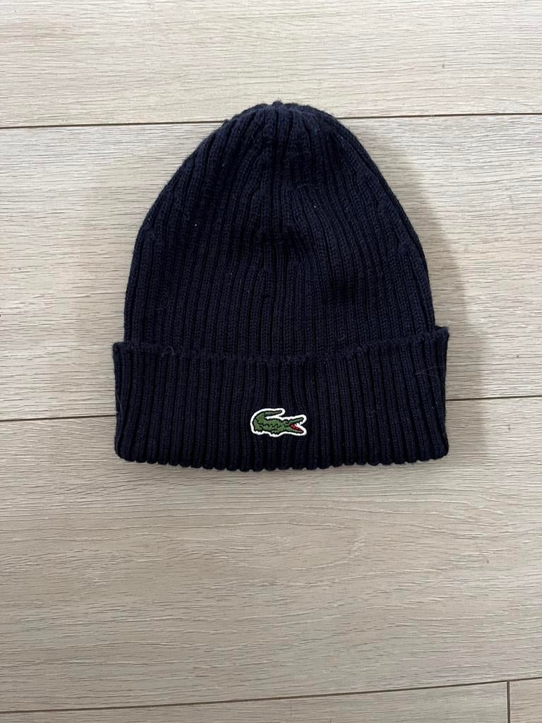 Lacoste muts, Kleding | Heren, Mutsen, Sjaals en Handschoenen, Ophalen of Verzenden, Zo goed als nieuw, Overige maten, Muts