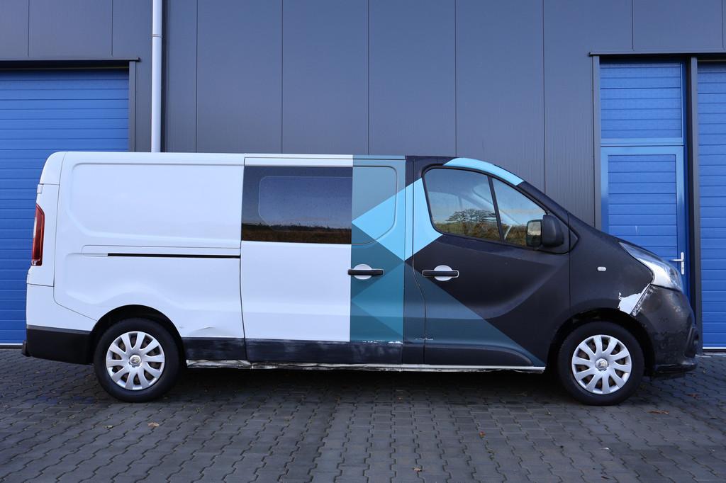 Renault Trafic 1.6 dCi T29 L2H1 Comfort | Dubbel Cabine | Cr, Auto's, Bestelauto's, Voorwielaandrijving, Gebruikt, 4 cilinders