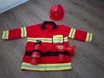 Brandweer speelset: jas, helm, blusser & omroeper, Ophalen of Verzenden, Gebruikt, Jongen of Meisje