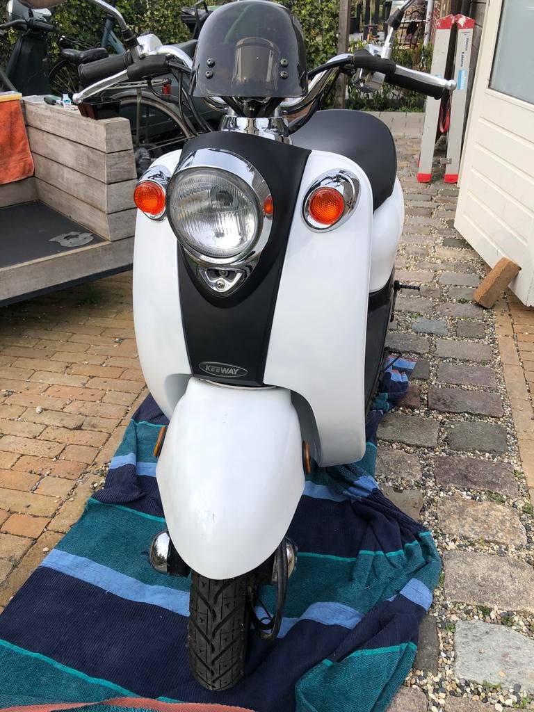 Keeway Milan 50cc scooter ***NIEUW***, Nieuw, Benzine, Ophalen, Overige merken