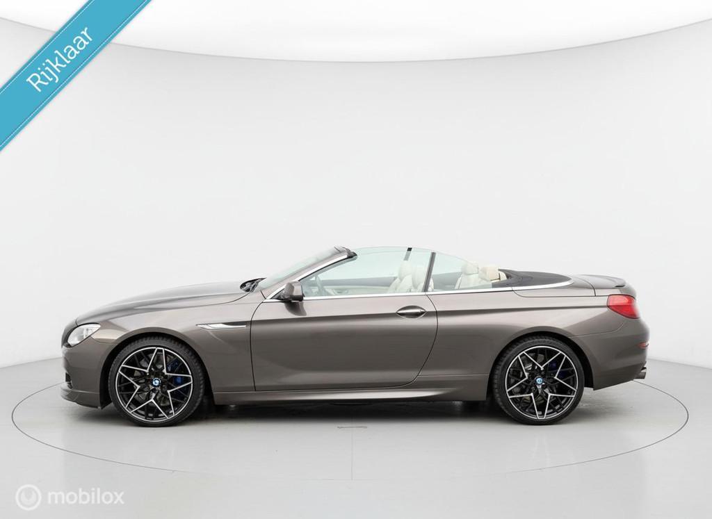 BMW 6-serie Cabrio 650i High Executive Xenon Navi Headup Apk, Automaat, Euro 5, Achterwielaandrijving, Gebruikt