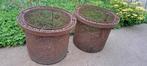 PLANTENBAKKEN -KORVEN paar., Ophalen, Gebruikt, Minder dan 60 cm, Rond