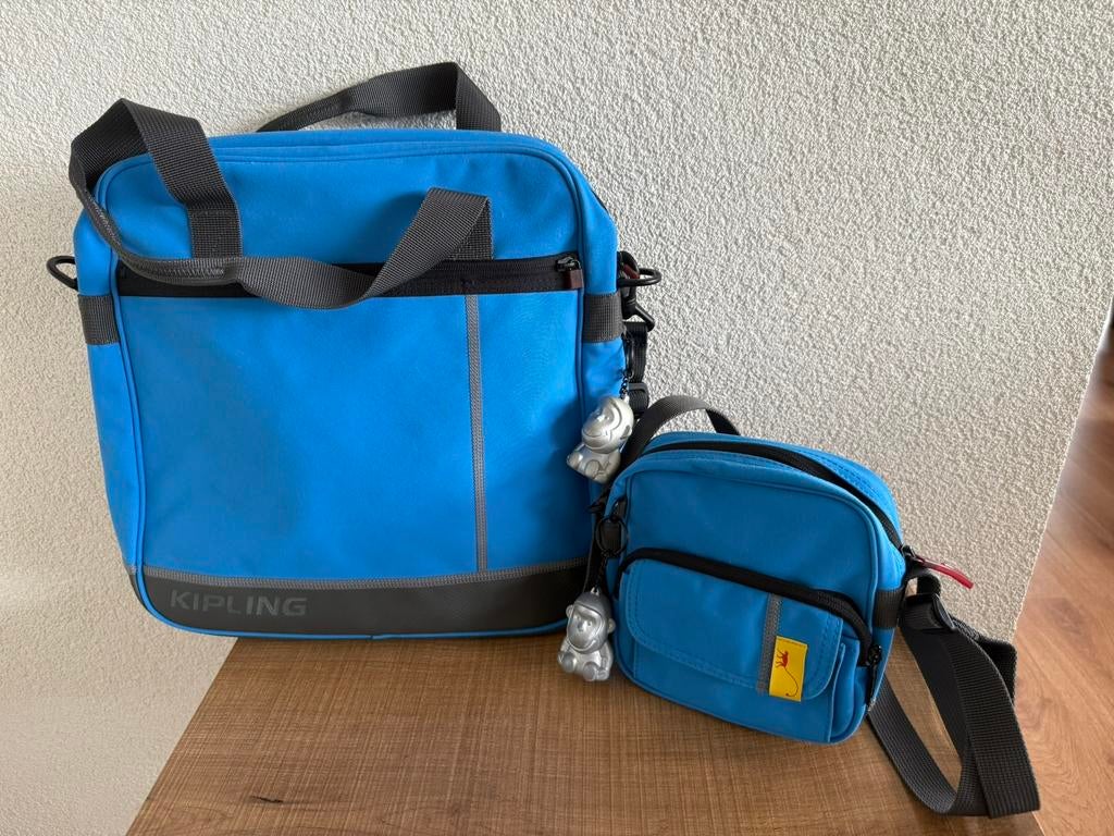 Kipling tassen, Ophalen of Verzenden, Zo goed als nieuw, Blauw, Overige typen
