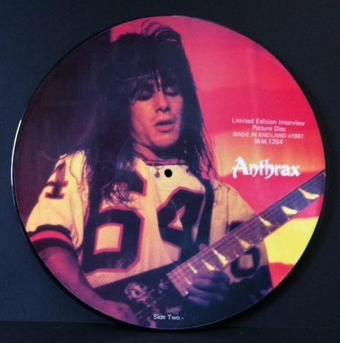 Anthrax – Limited Edition Interview Picture Disc, Maxi-single, Ophalen of Verzenden, Pop, 12 inch