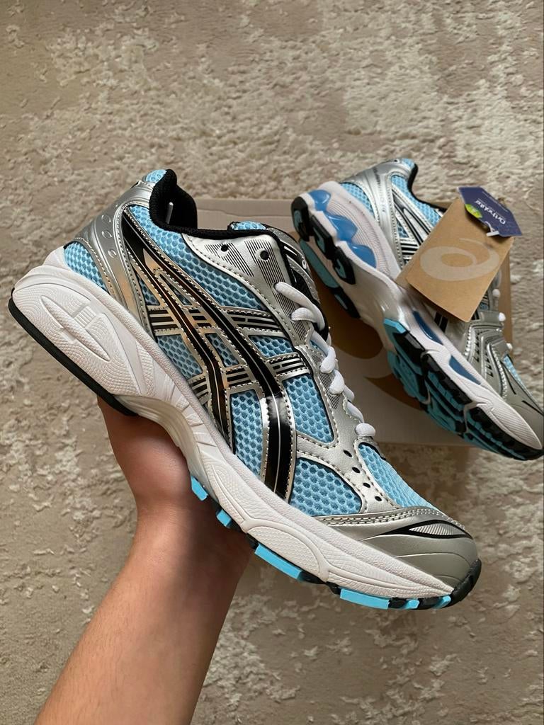 Nieuwe Asics Gel-Kayano 14 - Lichtblauw/Zilver, Kleding | Heren, Schoenen, Blauw, Nieuw, Ophalen of Verzenden, Sneakers of Gympen