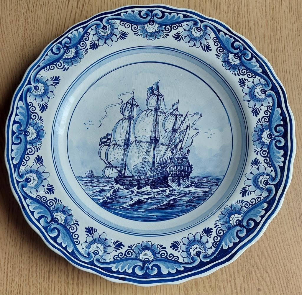 "Hoog Langeveldt" 1985 Wandbord., Antiek en Kunst, Antiek | Wandborden en Tegels, Ophalen