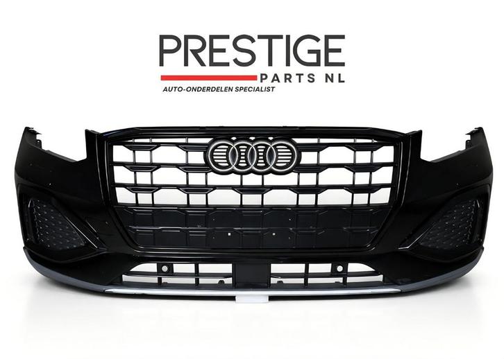 Voorbumper Audi Q2 81A Facelift Basic Origineel bj.2020-2025, Auto-onderdelen, Carrosserie en Plaatwerk, Bumper, Voor, Gebruikt