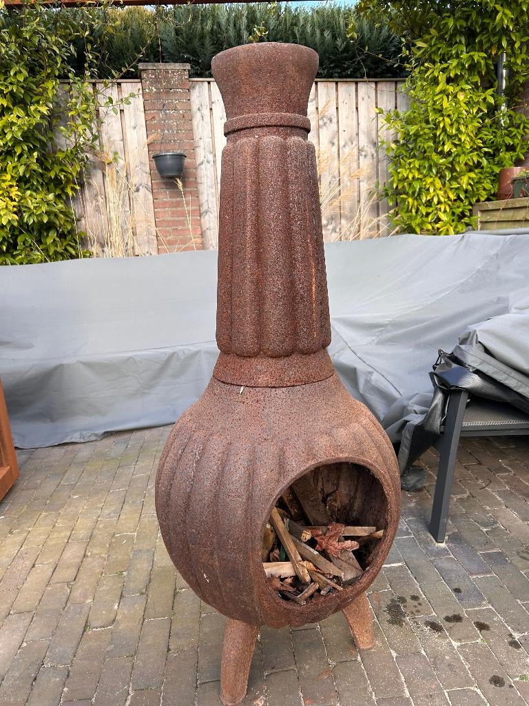 buiten kachel, Ophalen, Gebruikt