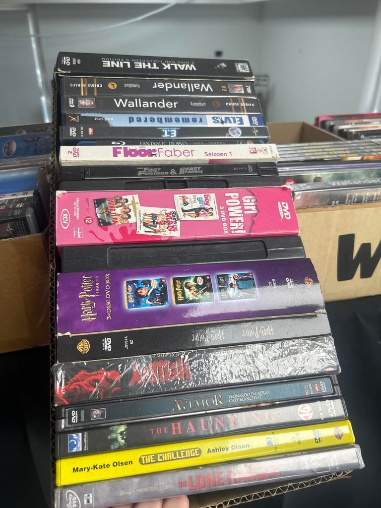 Grote DVD collectie: films en series (o.a. Harry Potter), Vanaf 12 jaar, Ophalen of Verzenden, Gebruikt, Boxset