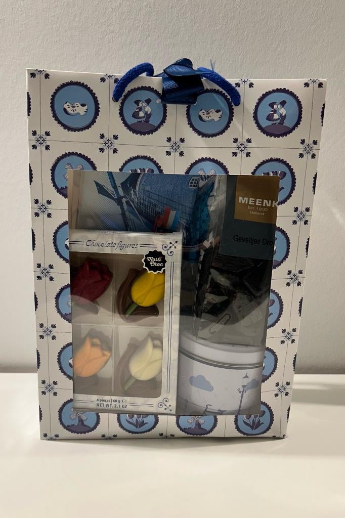 Cadeaupakket met Hollandse lekkernijen, Diversen, Levensmiddelen, Ophalen of Verzenden