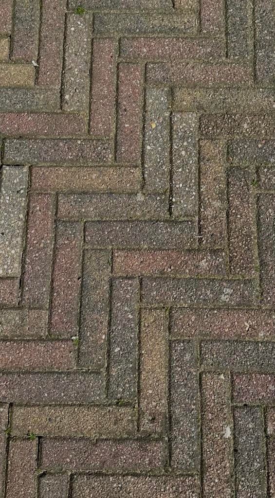 Waalformaat stenen, Tuin en Terras, Ophalen, Gebruikt, Klinkers, 10 m² of meer