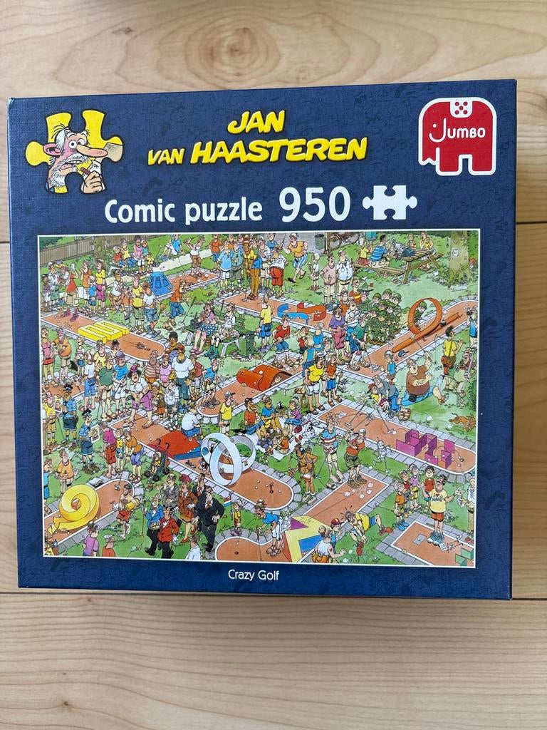 Jan van Haasteren Puzzels - 2 stuks, 950 stukjes, Ophalen, 500 t/m 1500 stukjes, Zo goed als nieuw, Legpuzzel