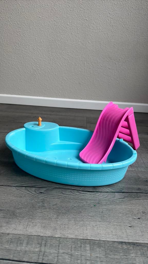 Barbie zwembad, Ophalen, Gebruikt