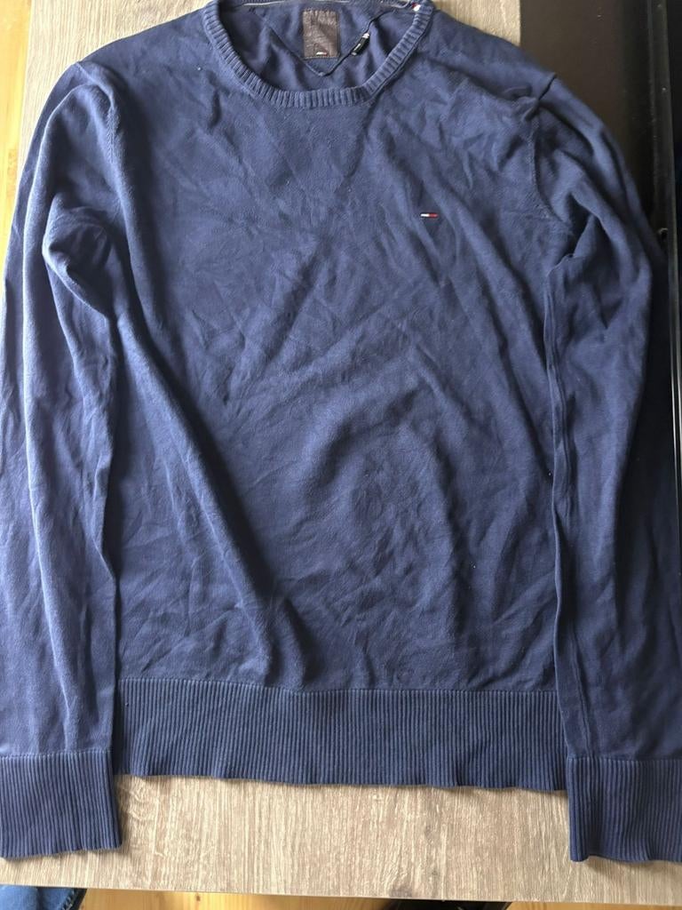 Originele Tommy Hilfiger longsleeveshirt maat L ZGANQ, Ophalen of Verzenden, Zo goed als nieuw