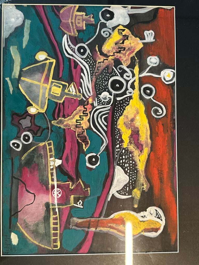 Officieel Hedy schilderij uit 2017, Antiek en Kunst, Ophalen