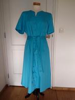 Turquoise zomerjurk van Betty Barclay - Glanskatoen, Blauw, Maat 42/44 (L), Betty Barclay, Ophalen of Verzenden