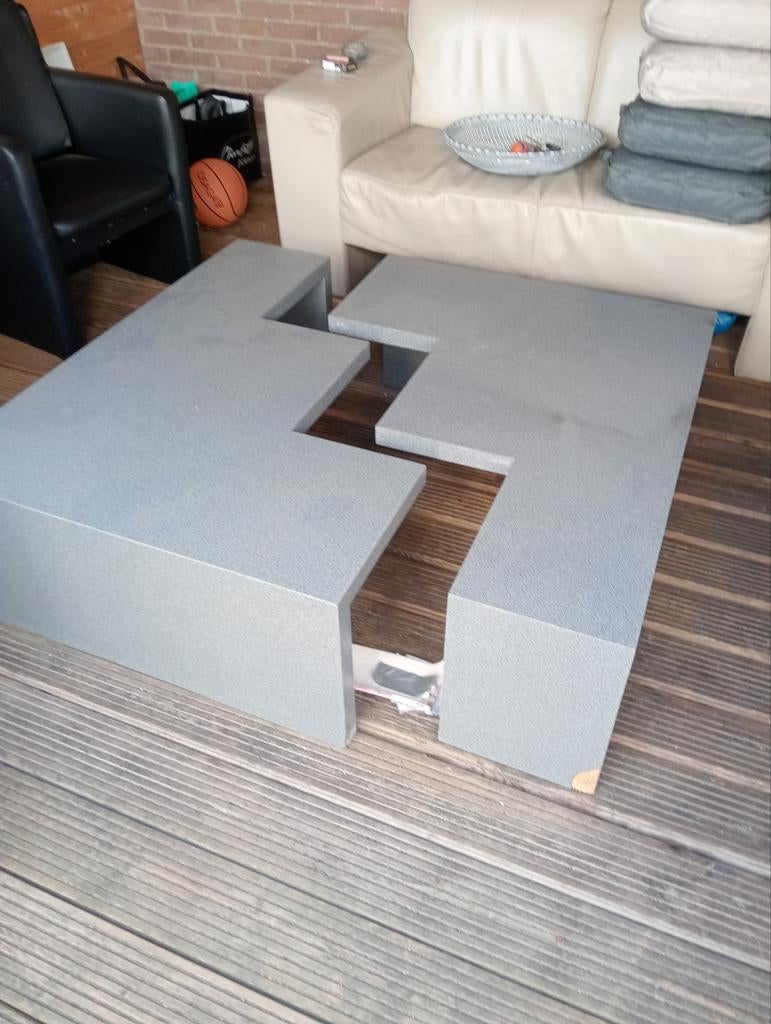 Flexibele tafel voor veranda - vierkant of rechthoekig, Huis en Inrichting, Tafels | Salontafels, Ophalen, Overige materialen