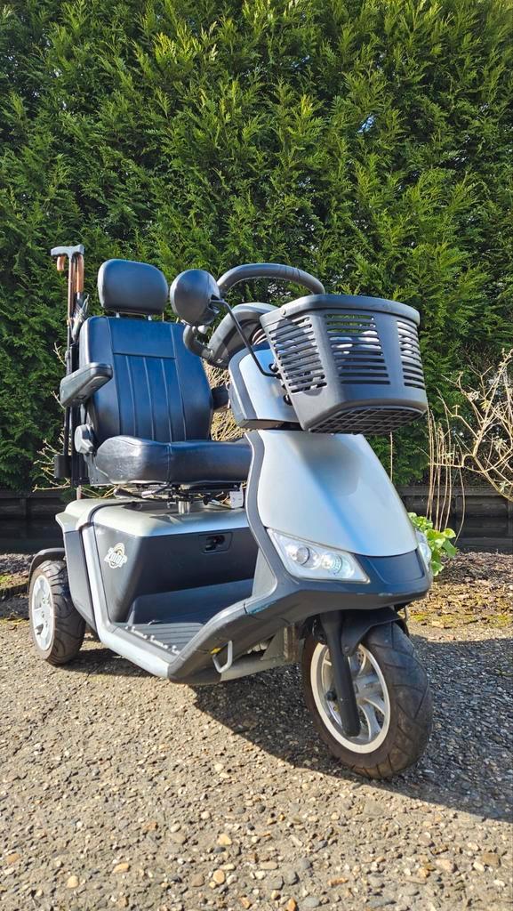 Pride Zolar scootmobiel, goed geveerde sterke scootmobiel, Diversen, Rolstoelen, Zo goed als nieuw, Elektrische rolstoel, Ophalen